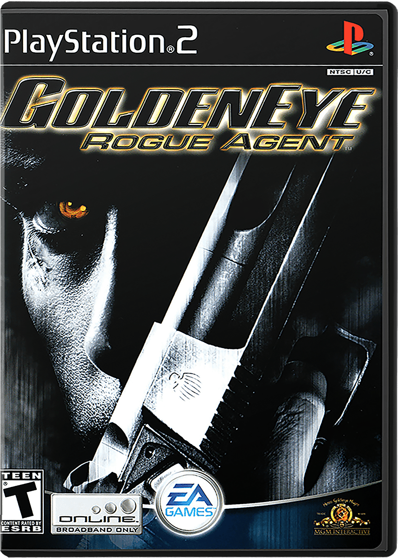 GoldenEye Rogue Agent box art for Playstation 2
